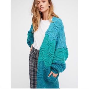 Free people ombré cardigan